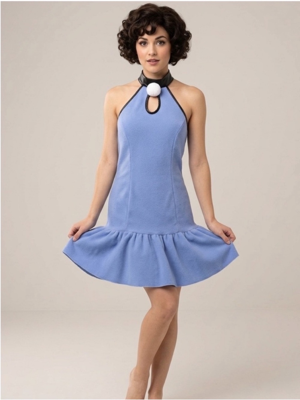 Rubie's Flintstones Betty
Rubble
Cosplay Halter Costume Dress